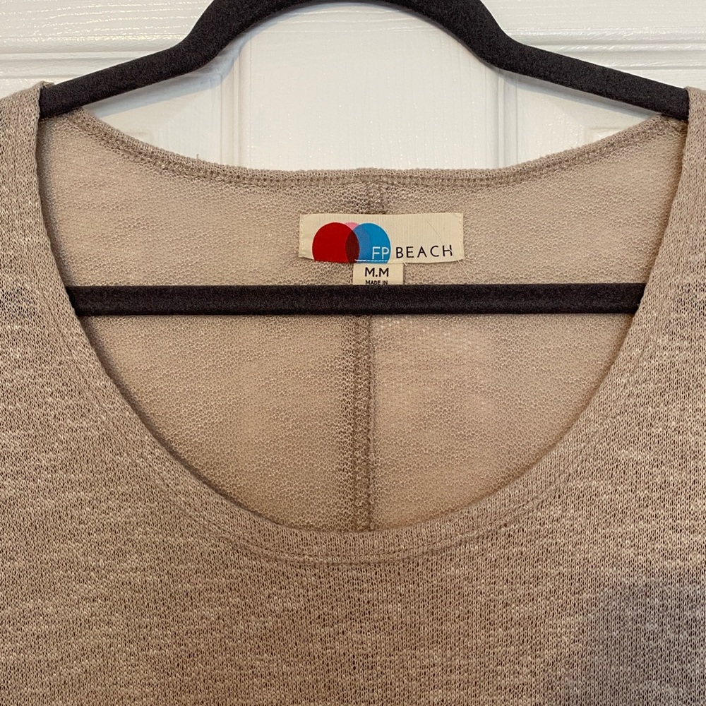 Free People Beach Slouchy Oversized T-Shirt - Picture 2 of 4